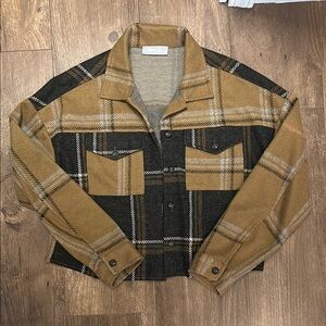 Boutique flannel jacket